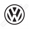 VOLKSWAGEN LOGO AUFKLEBER