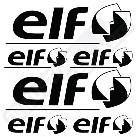 LÁMINA DE PEGATINAS ELF