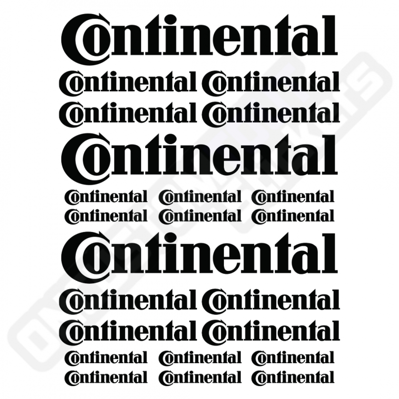 FOGLIO DI ADESIVI CONTINENTAL