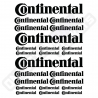 FOGLIO DI ADESIVI CONTINENTAL