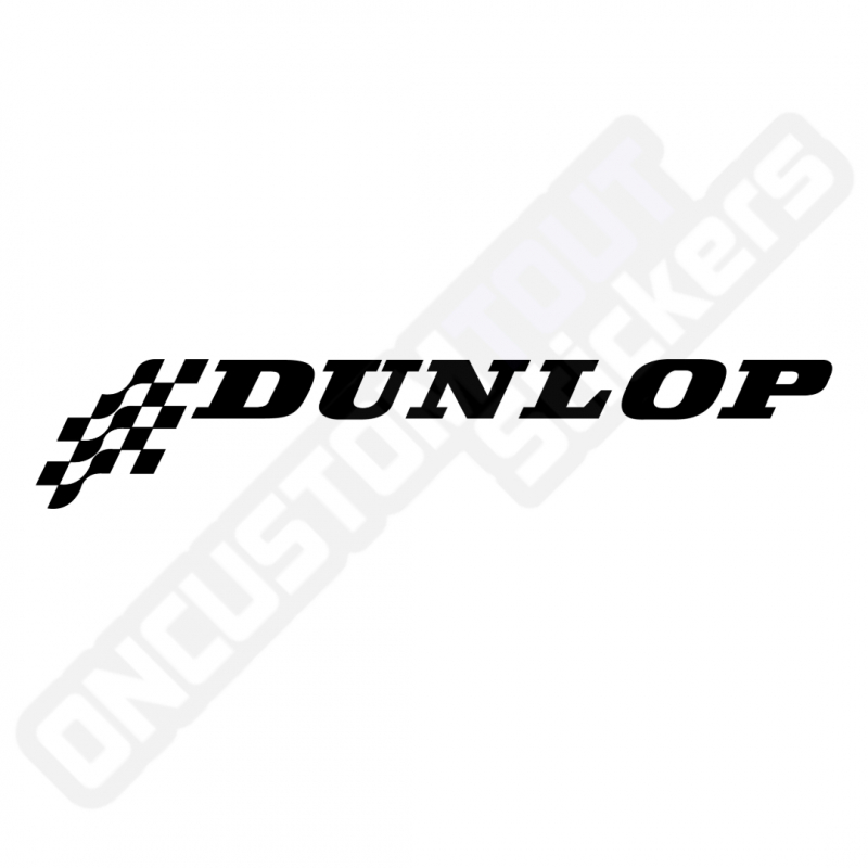 DUNLOP AUFKLEBER