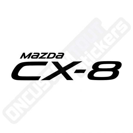 PEGATINAS MAZDA CX8