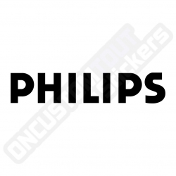 PHILIPS AUFKLEBER