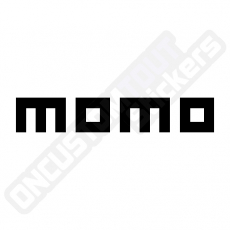 MOMO AUFKLEBER