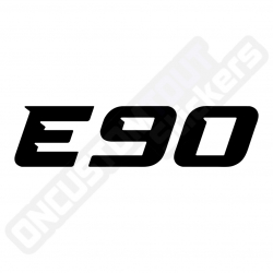 PEGATINAS E90