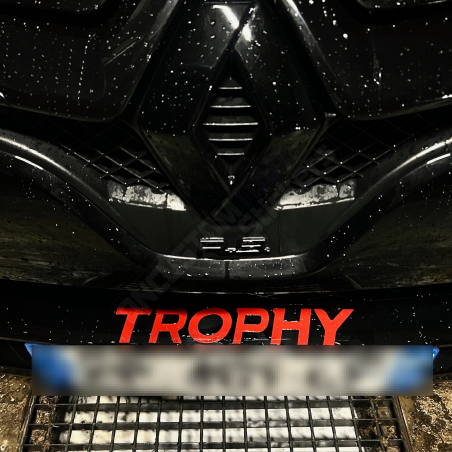 PEGATINAS TROPHY PARA LÁMINA FRONTAL DE CLIO 4 RS