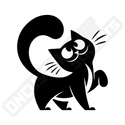 ADESIVI DI GATTI DIVERTENTI