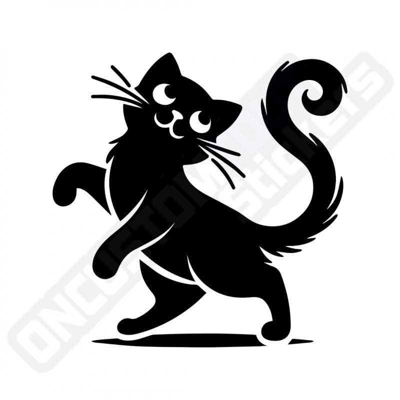PEGATINAS DE GATOS DIVERTIDOS