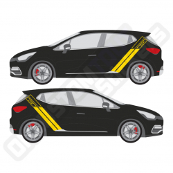 KIT DE BANDAS CUP PARA CLIO 4 RS