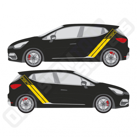 CUP-STREIFEN-KIT FÜR CLIO 4 RS