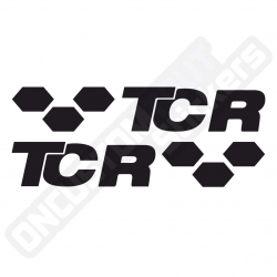 KIT DE STICKERS VOLKSWAGEN TCR POUR BAS DE CAISSE