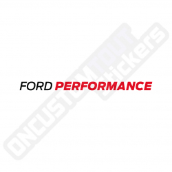 ADESIVI FORD PERFORMANCE PER CRUSCOTTO