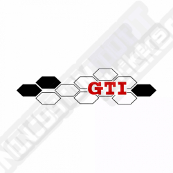 ADESIVI A NIDO D'APE GTI PER CRUSCOTTO
