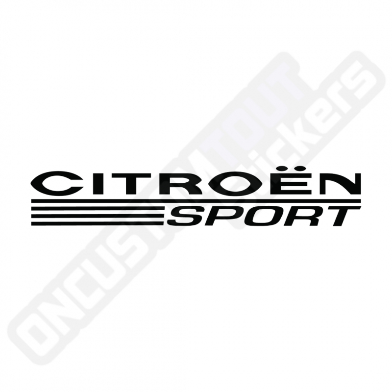 CITROEN SPORT AUFKLEBER CITROEN SPORT AUFKLEBER