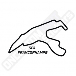 PEGATINAS SPA FRANCORCHAMPS