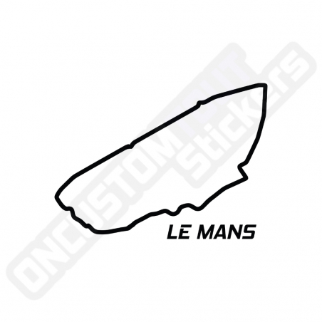 LE MANS STICKER