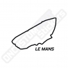 LE MANS STICKER