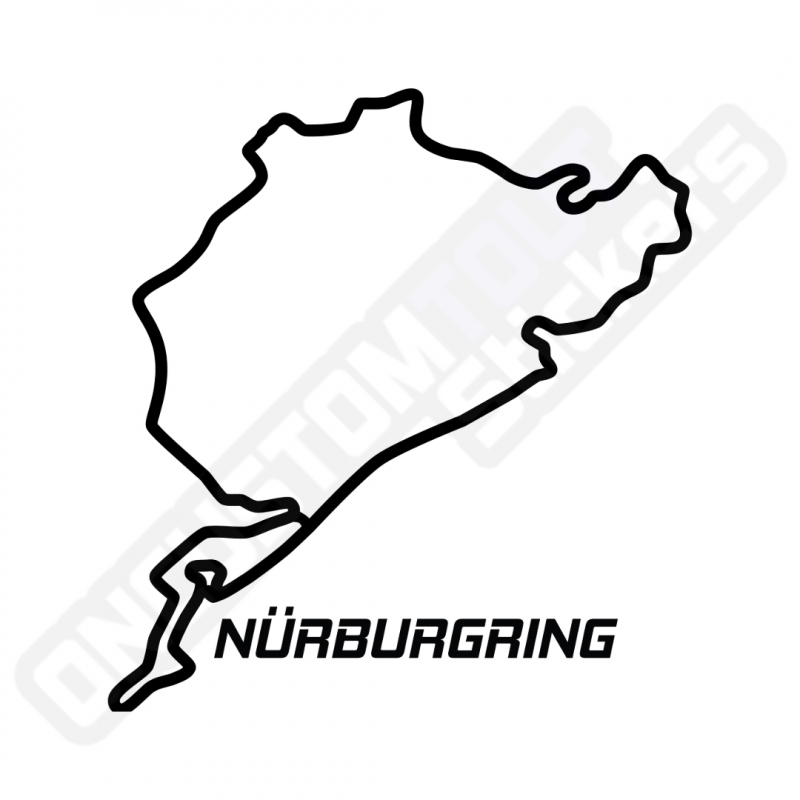 PEGATINAS NÜRBURGRING