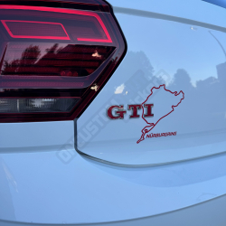 PEGATINAS NÜRBURGRING PARA GTI
