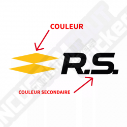 KIT DE PEGATINAS LATERALES RENAULT SPORT