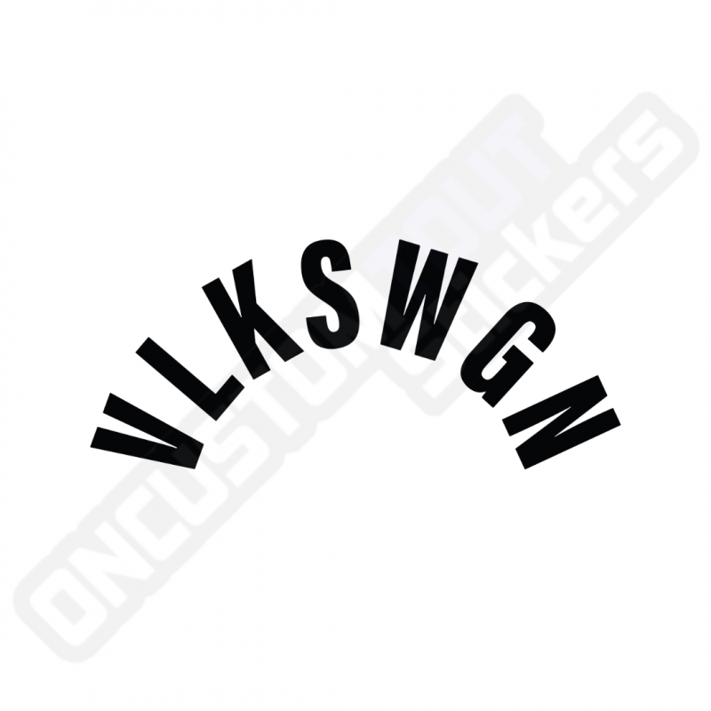 VLKSWGN AUFKLEBER
