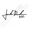 PEGATINAS FIRMA JACK ROUSH
