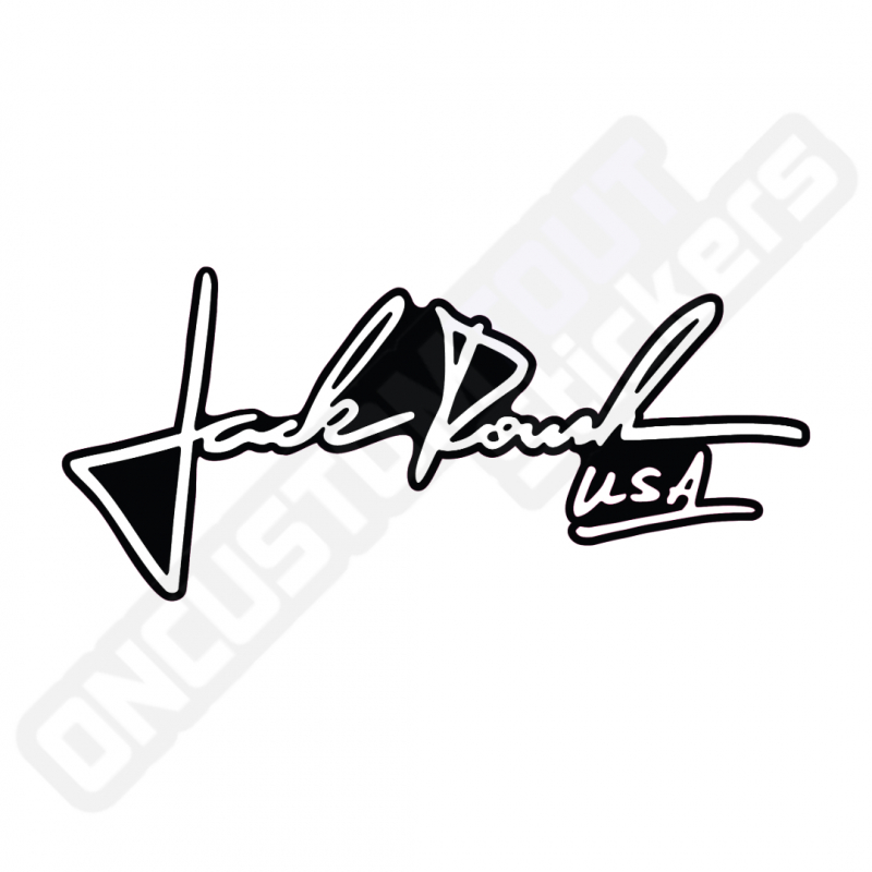 STICKERS SIGNATURE JACK ROUSH