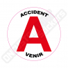 PEGATINAS DISCO "ACCIDENT A VENIR" CONDUCTOR NOVEL