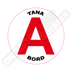 ADESIVI DISCO "TANA A BORD" PER NEOPATENTATI