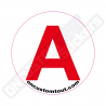 YOUNG DRIVER "oncustomtout.com" DISC STICKERS