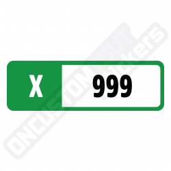 ADESIVI INDICE DI PRESTAZIONE FORZA MOTORSPORT "X 999"