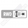 FORZA MOTORSPORT "RWD" ENGINE TYPE STICKER