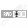 STICKERS MOTORISATION FORZA MOTORSPORT "RWD"