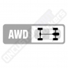 FORZA MOTORSPORT "AWD" ENGINE TYPE STICKER