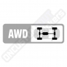STICKERS MOTORISATION FORZA MOTORSPORT "AWD"