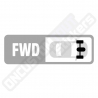 FORZA MOTORSPORT "FWD" ENGINE TYPE STICKER