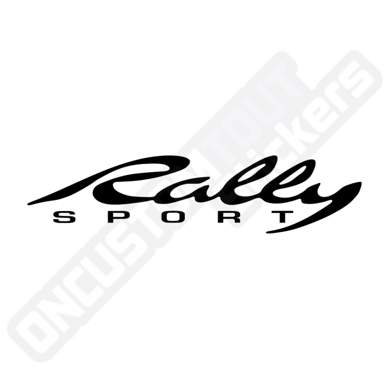 PEGATINAS RALLY SPORT