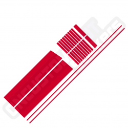 VALTRA 8150 ROOF STICKERS