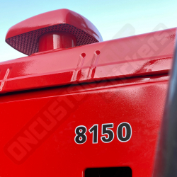 2X VALTRA 8150 NUMBER STICKERS