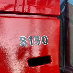 2X ADESIVI NUMERO VALTRA 8150