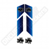BLUE PEUGEOT 103 STICKERS