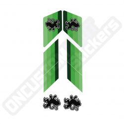 PEUGEOT 103 GREEN STICKERS