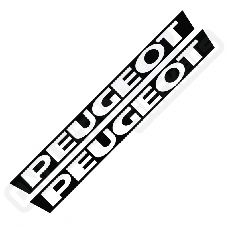 PEUGEOT 103 ENGINE COVER STICKERS