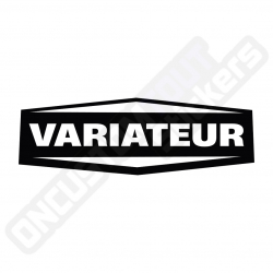 PEUGEOT 103 VARIOMATIKABDECKUNG AUFKLEBER