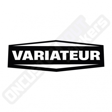PEUGEOT 103 VARIOMATIKABDECKUNG AUFKLEBER