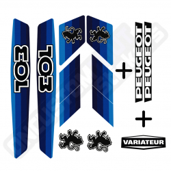 KOMPLETTES DEKOR-KIT PEUGEOT 103