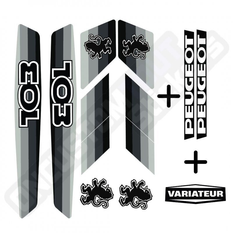 KIT DECORATIVO COMPLETO PEUGEOT 103