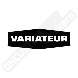 STICKER DE CACHE VARIATEUR PEUGEOT 103