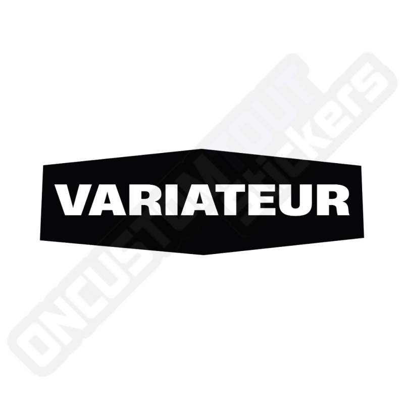 STICKER DE CACHE VARIATEUR PEUGEOT 103