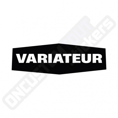 STICKER DE CACHE VARIATEUR PEUGEOT 103
